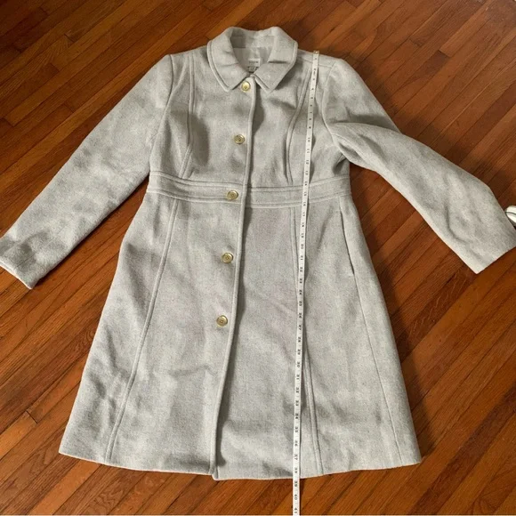 J. Crew Gray Coat - Picture 5 of 6